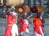 Burundische Trommler